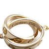 Cartier 18K Rose Gold Interlocking Love Necklace Secondhand