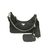 Prada Saffiano Trimmed Re Nylon Re Edition 2005 Satchel Secondhand