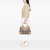 Balenciaga Lambskin Woven Motocross Giant 21 Brief Tote Secondhand