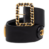 Chanel CC Lambskin Chain Buckle Charm Belt Secondhand
