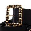Chanel CC Lambskin Chain Buckle Charm Belt Secondhand