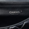 Chanel CC Quilted Patent Flap Clutch with Chain Secondhand