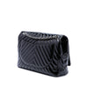 Chanel Jumbo Classic Chevron Patent Double Flap Secondhand