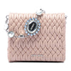 Miu Miu Matelasse Nappa Crystal Chain Satchel Secondhand