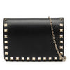 Valentino Leather Rockstud Chain Pouch Secondhand