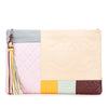 Chanel Medium Lambskin Colorblock Patchwork O Case Secondhand