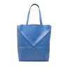 LOEWE Large Shiny Calfskin Puzzle Fold Tote Secondhand