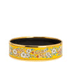 Secondhand Hermès Wide Enamel Wheat and Fruits Bangle GM