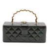 Chanel Quilted Patent Vanity Box Secondhand