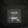 Dior Shawn Stussy Grained Calfskin Saddle Bag Secondhand