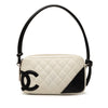 Chanel Quilted Lambskin Cambon Ligne Pochette Secondhand