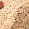 Celine Large Raffia Cuir Triomphe Classic Panier Tote Secondhand