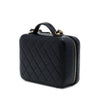 Chanel Medium Lambskin Golden Plate Vanity Case Secondhand
