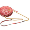 Secondhand Gucci Mini GG Marmont Matelasse Leather Round Crossbody
