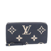 Louis Vuitton Bicolor Monogram Empreinte Zippy Long Wallet Secondhand