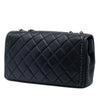 Chanel CC Quilted Iridescent Calfskin Whipstitch Single Flap Secondhand