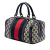 Secondhand Gucci Small GG Canvas Web Joy Boston Bag