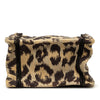 Dior Mizza Mini Embroidered Canvas Leopard Vertical Book Tote Secondhand