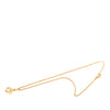 Dior Gold Plated Perfume Bottle Pendant Necklace Secondhand