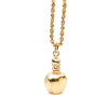 Dior Gold Plated Perfume Bottle Pendant Necklace Secondhand