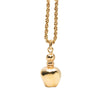 Dior Gold Plated Perfume Bottle Pendant Necklace Secondhand