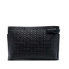 Secondhand LOEWE Embossed Leather Anagram Repeat T Clutch