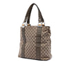 Gucci Large GG Canvas Bamboo Libeccio Tote Secondhand