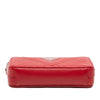 Prada Mini Soft Calf Impunture Diagramme Double Zip Bag Secondhand