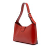 Secondhand Ferragamo Printed Leather Trifolio Shoulder Bag