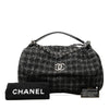 Chanel CC Tweed Top Handle Flap Secondhand