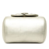 LOEWE Metallic Leather Anagram Flower Handbag Secondhand