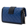 Chanel Bicolor Quilted Lambskin Elegant CC Flap Wallet on Chain Secondhand
