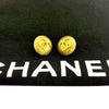 Chanel CC Gold Plated Clip On Earrings Secondhand