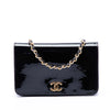 Chanel CC Patent Wallet On Chain Secondhand