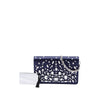 Miu Miu Crystal Embellished Satin Flap Crossbody Secondhand