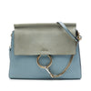 Chloé Medium Calfskin and Suede Faye Crossbody Secondhand