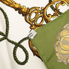 Hermès Les Cles Silk Scarf 90 Secondhand