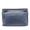 LOEWE Embossed Anagram Leather Repeat T Clutch Secondhand