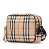 Burberry House Check Canvas Camera Bag Secondhand