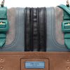 Prada Multicolore Glace Calf and Suede Patchwork Etiquette Satchel Secondhand