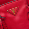 Prada Vitello Daino Zip Top Convertible Tote Secondhand