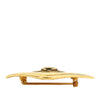 Chanel CC Gold Plated Rhombus Brooch Secondhand