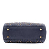 Dior Mini Denim Cannage Studded Supple Lady Dior Secondhand