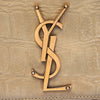 Saint Laurent Small Croc Embossed Nubuck Monogram Kate Crossbody Secondhand