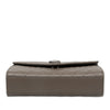 Saint Laurent Medium Grain De Poudre Triquilt Monogram Envelope Bag Secondhand
