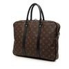 Louis Vuitton Monogram Macassar Porte Documents Jour Secondhand