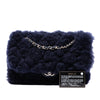 Chanel Medium CC Shearling and Lambskin Single Flap Secondhand