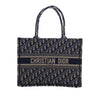 Dior Medium Oblique Embroidered Canvas Book Tote Secondhand