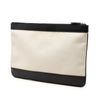 Balenciaga Canvas Navy Clip Clutch M Secondhand