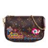 Louis Vuitton Monogram Vivienne Christmas Roller Coaster Mini Pochette Accessoires Secondhand